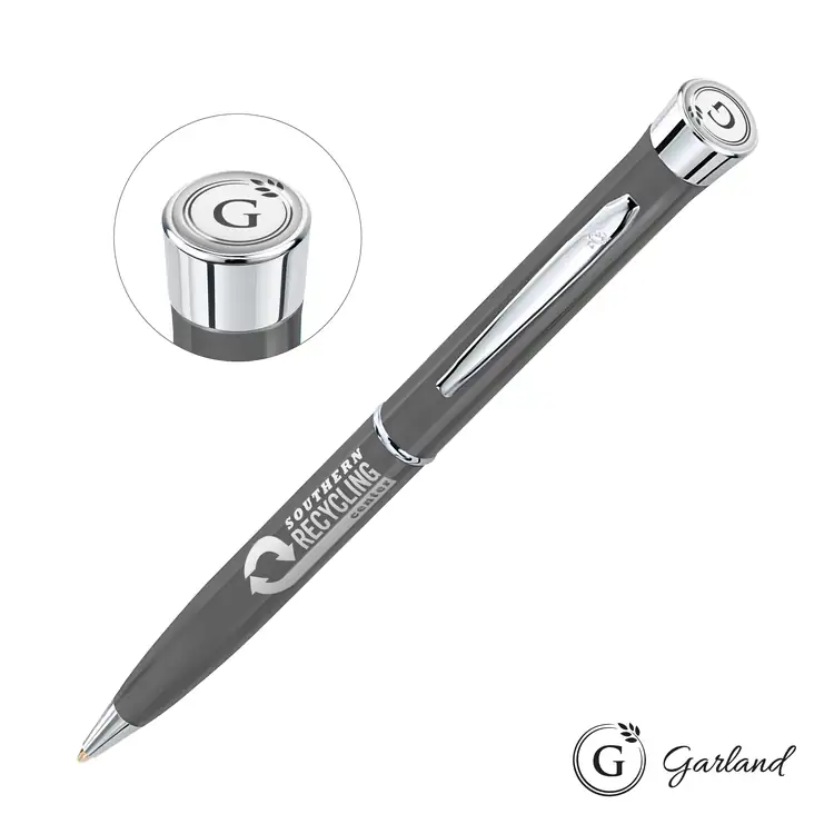 Garland Recycled Ballpoint Pen - Chrome #4