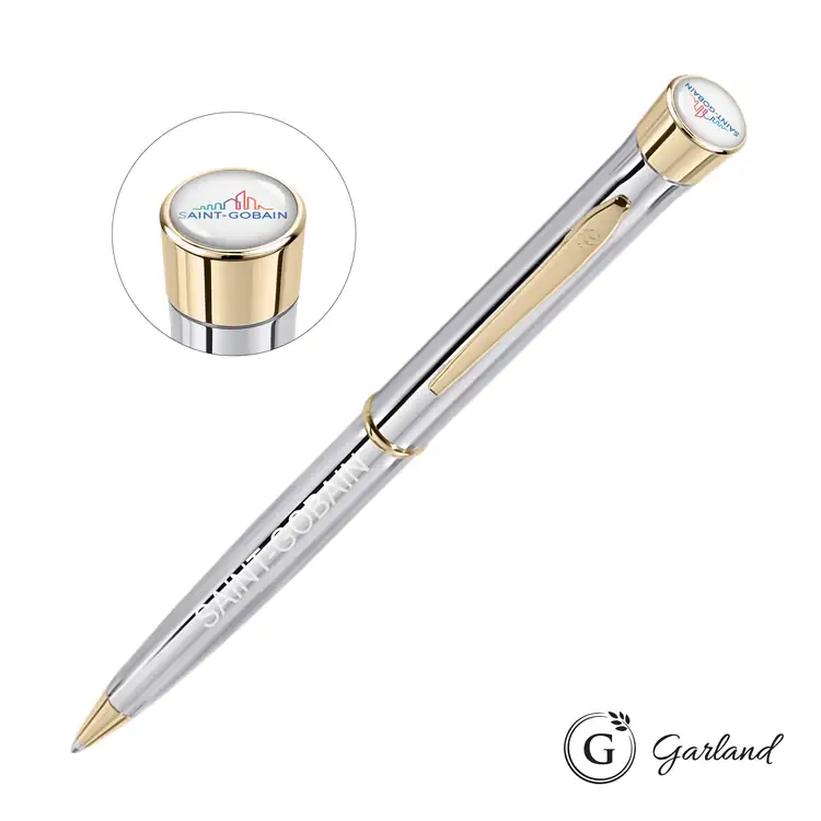 Garland Signature Custom Ballpoint Pen - Chrome #3