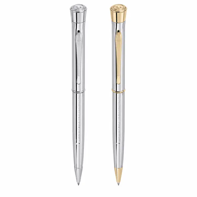 Garland Signature Emblem Ballpoint Pen - Chrome