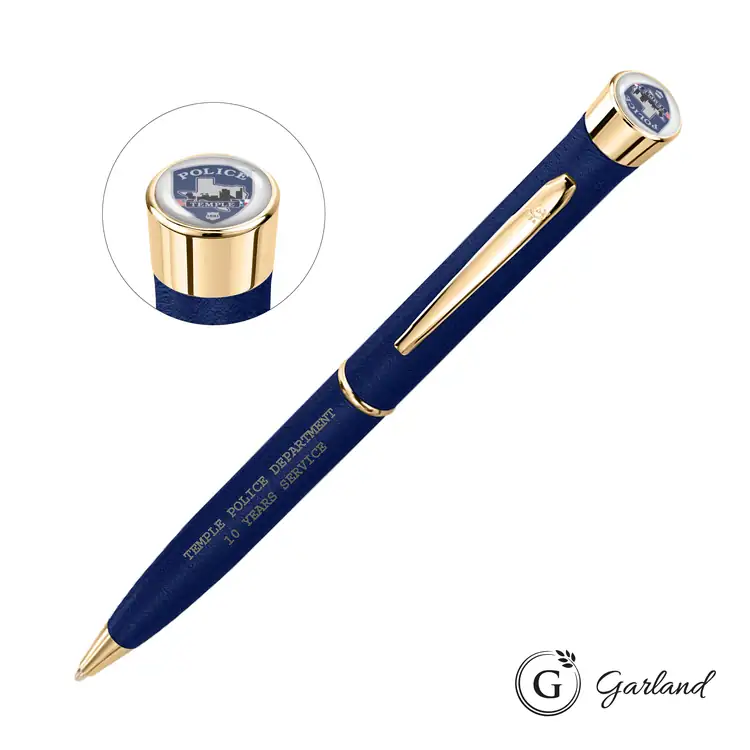 Stylo-bille Garland Tactical Custom Textured avec garnitures dorées #3