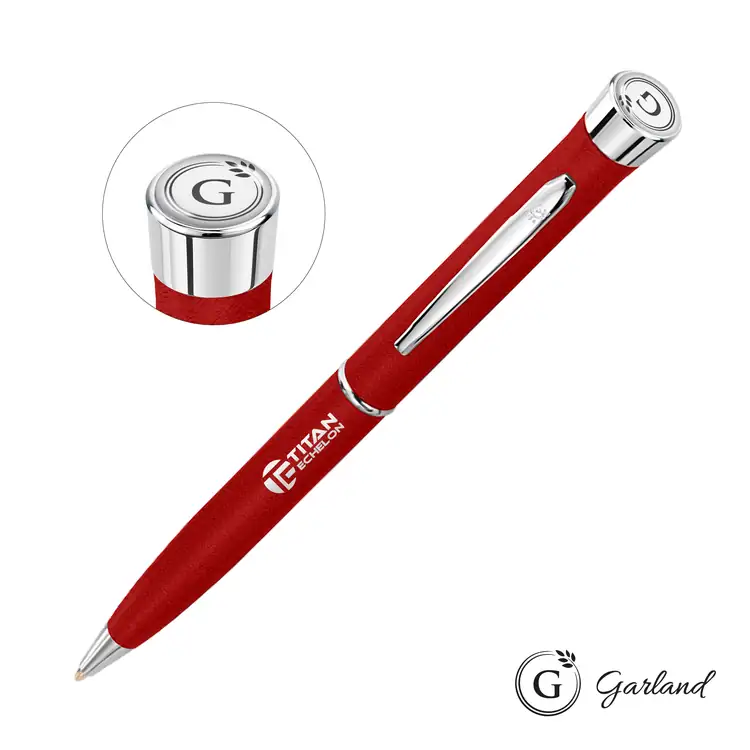Stylo-bille Garland Tactical Textured avec garnitures chromées #4