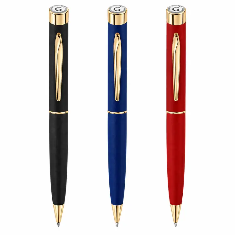 Garland Tactical Textured Ballpoint Pen - Gold