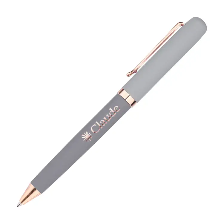 Goldfinch Dual Toned Ballpoint Pen w/Rose Gold Accents #4