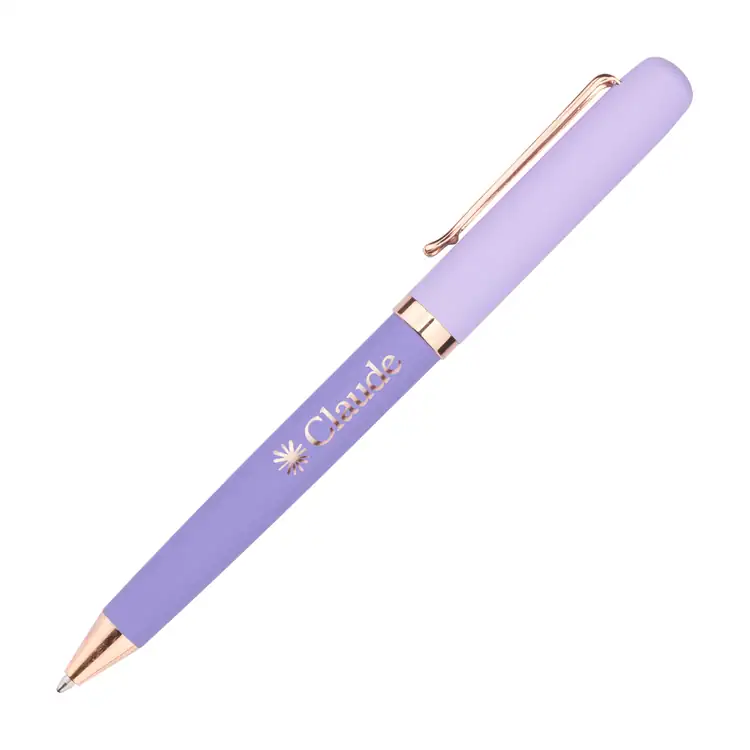 Goldfinch Dual Toned Ballpoint Pen w/Rose Gold Accents #5