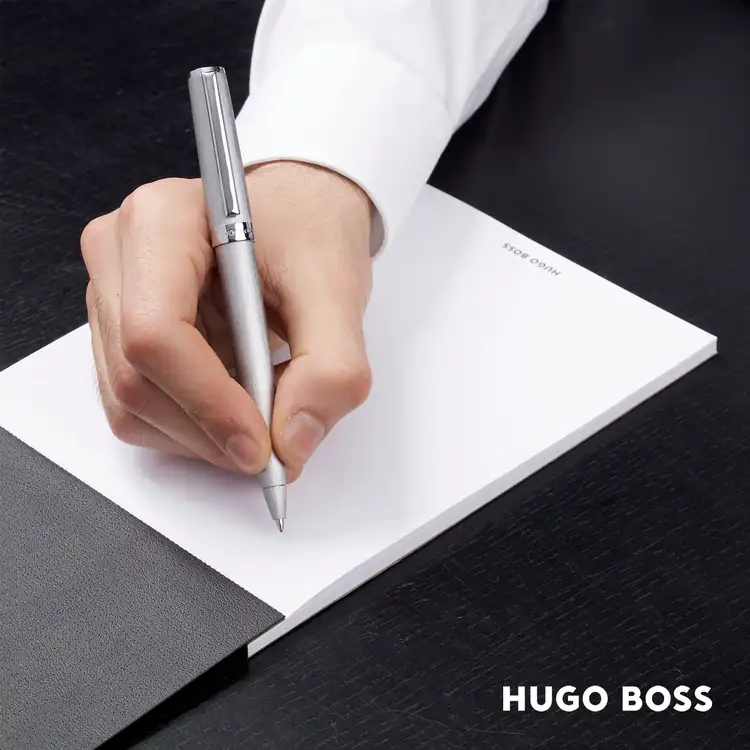 Hugo Boss Gear Brushed Ballpoint Pen #9