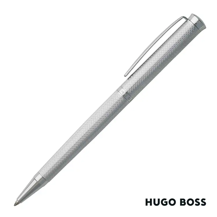 Hugo Boss Sophisticated Ballpoint Pen with Diamond-Cut Finish #4