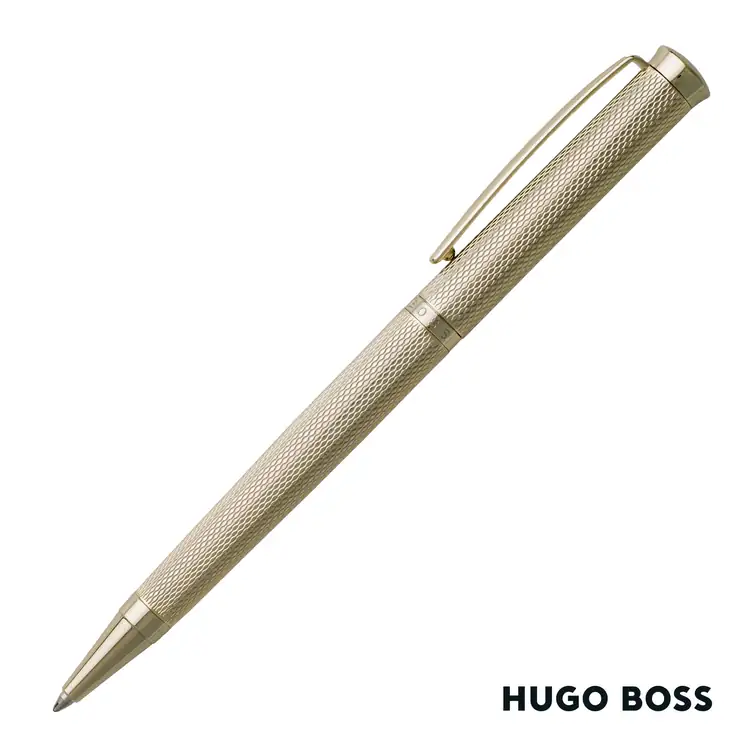 Hugo Boss Sophisticated Ballpoint Pen with Diamond-Cut Finish #5