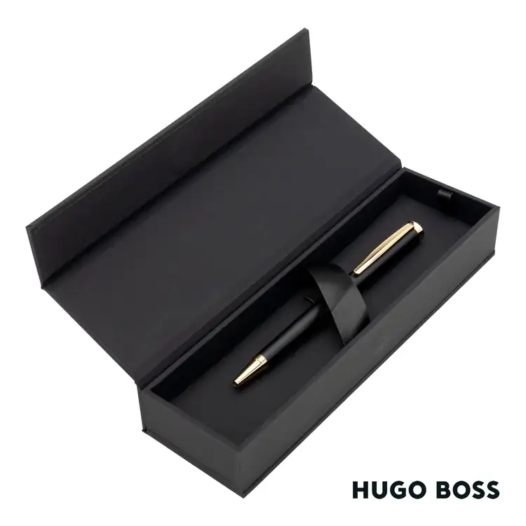Hugo Boss Sophisticated Ballpoint Pen with Gold-Plated Trim #6