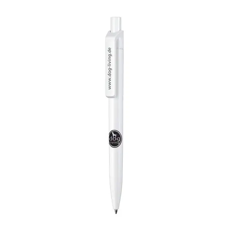Insider Satin Silver Barrel Ballpoint Pen