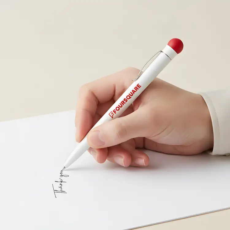 Satellite Ballpoint Pen with Rubber Ball Pusher #2