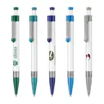 Stylo-bille Spring Double avec prise métallique