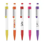 Stylo-bille Spring avec agrafe à ressort