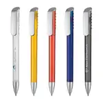 Stylo-bille Top Spin Silver translucide
