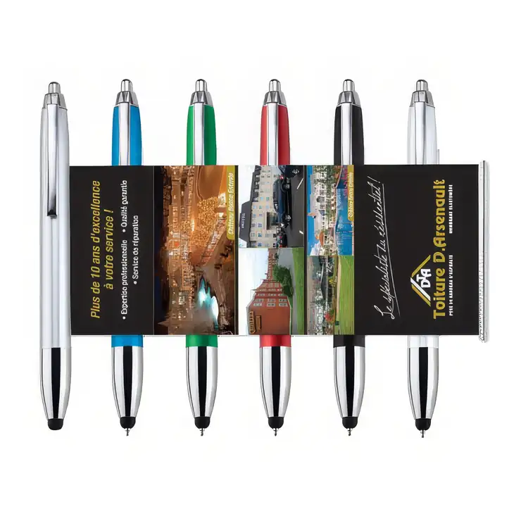 Cruz Ballpoint Banner Pen with Stylus