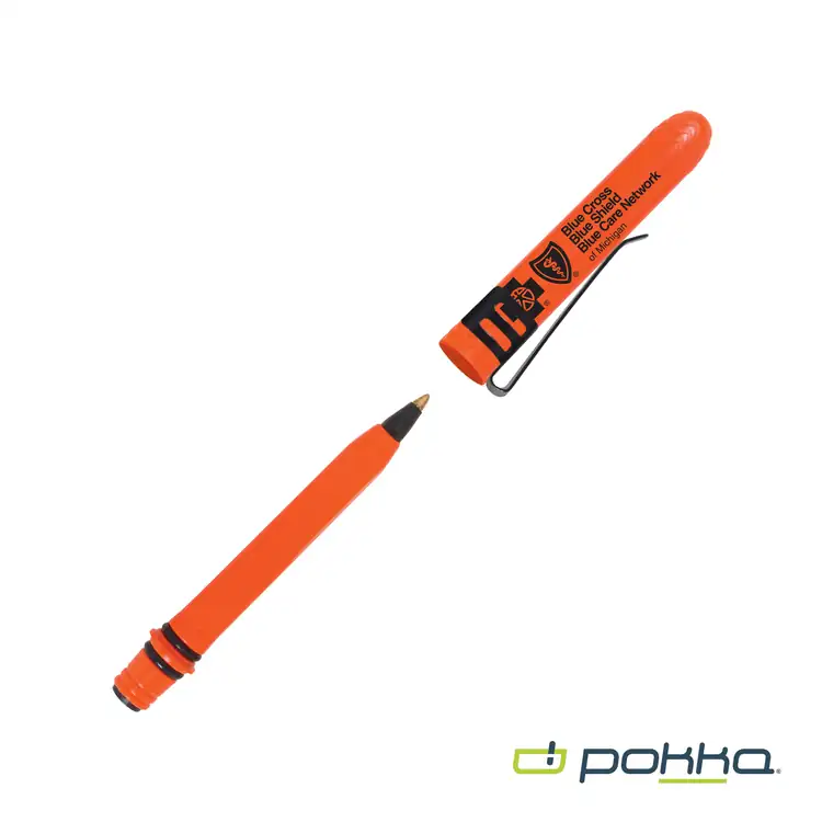 Stylo de poche Pokka avec agrafe en boîte métallique #3