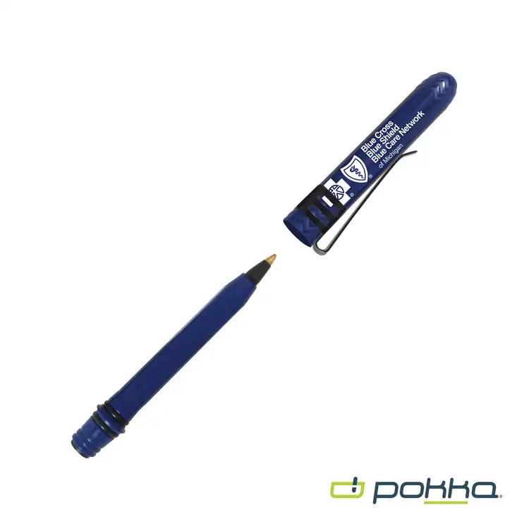 Stylo de poche Pokka avec agrafe en boîte métallique #4