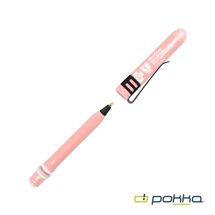 Stylo de poche Pokka avec agrafe en boîte métallique #9