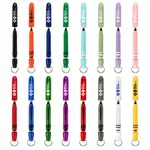 Stylo de poche Pokka avec support et porte-clés chromé