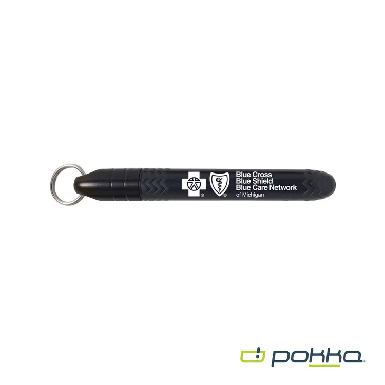 Pokka Pocket Pen w/Dock & Chrome Keyring in Tin Box #19