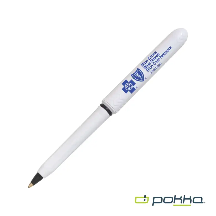 Pokka Pocket Pen w/Dock & Chrome Keyring in Tin Box #20