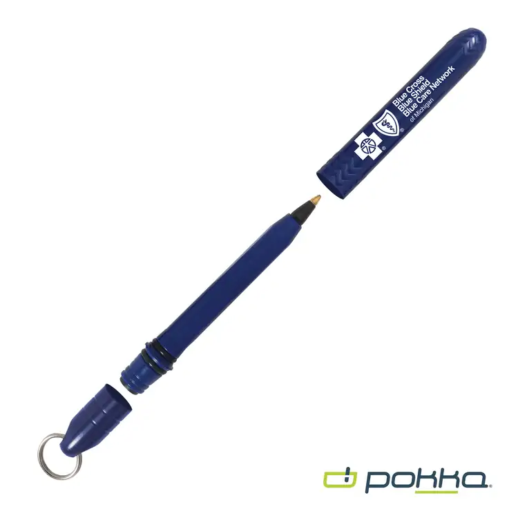 Pokka Pocket Pen w/Dock & Chrome Keyring in Tin Box #4