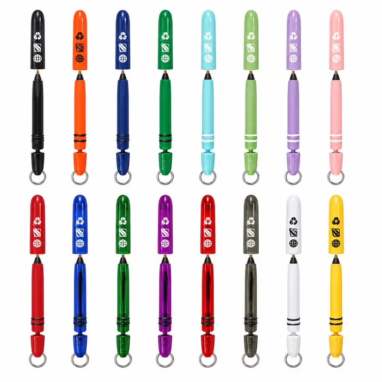 Pokka Pocket Pen w/Dock & Chrome Keyring in Tin Box