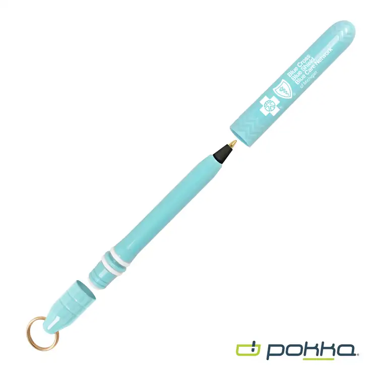 Pokka Pocket Pen with Dock and Gold Keyring #6