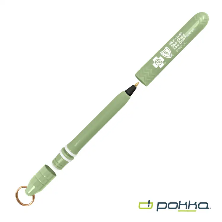 Pokka Pocket Pen with Dock and Gold Keyring #7