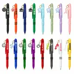 Stylo de poche Pokka avec support et porte-clés doré et breloque personnalisable