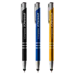 Stylo en aluminium avec stylet Geneva
