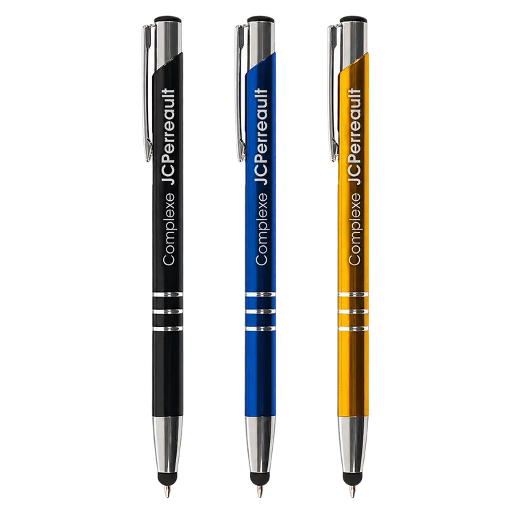 Geneva Aluminum Pen with Stylus