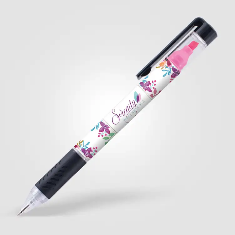 Stylo et surligneur Duplex #9