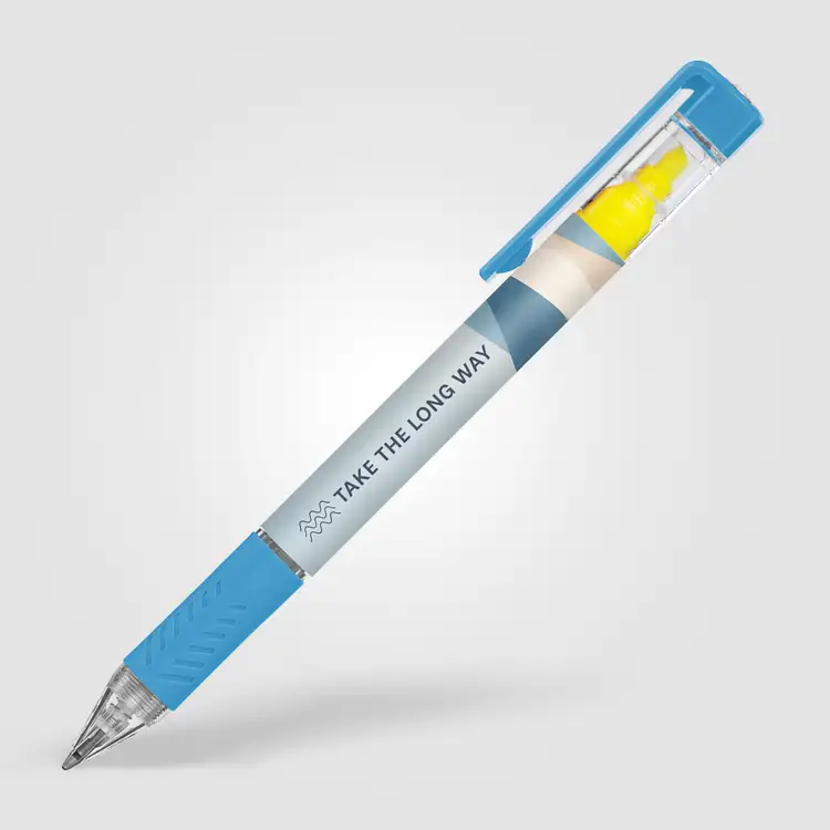 Stylo et surligneur Duplex Brights #2