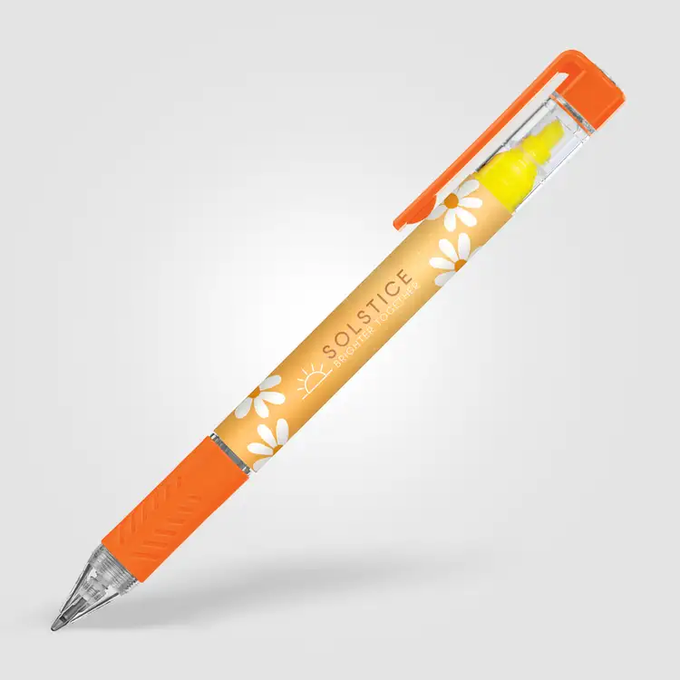 Stylo et surligneur Duplex Brights #4