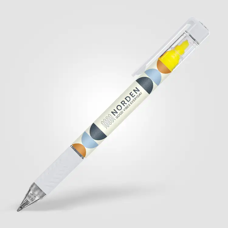 Stylo et surligneur Duplex Brights #7