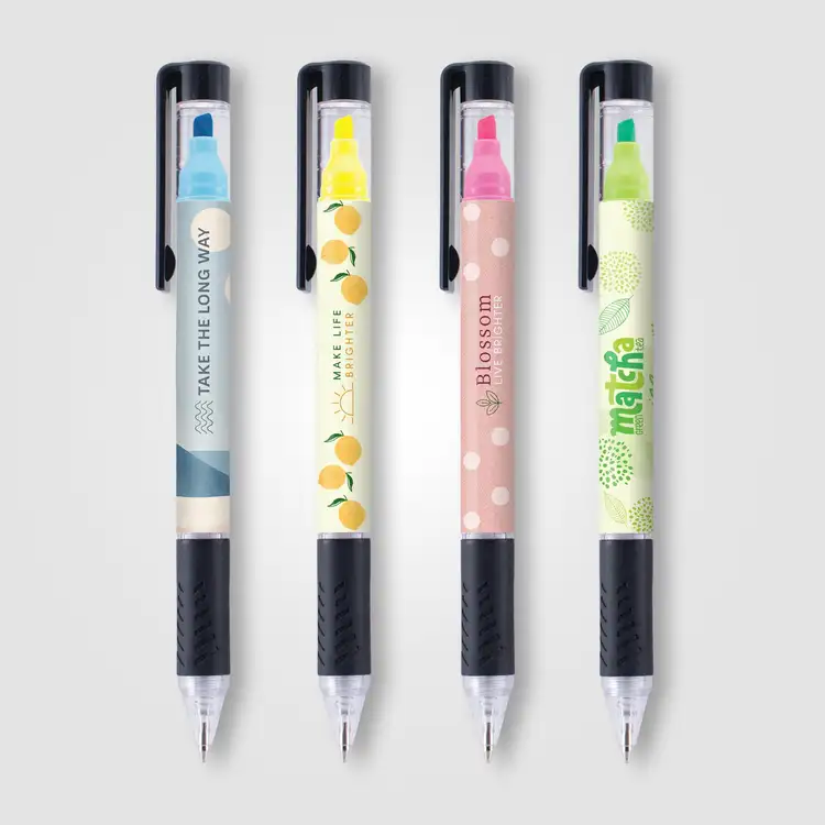 Stylo et surligneur Duplex