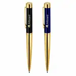 Stylo-feutre Garland Executive Emblem Monogram Empire avec garnitures dorées