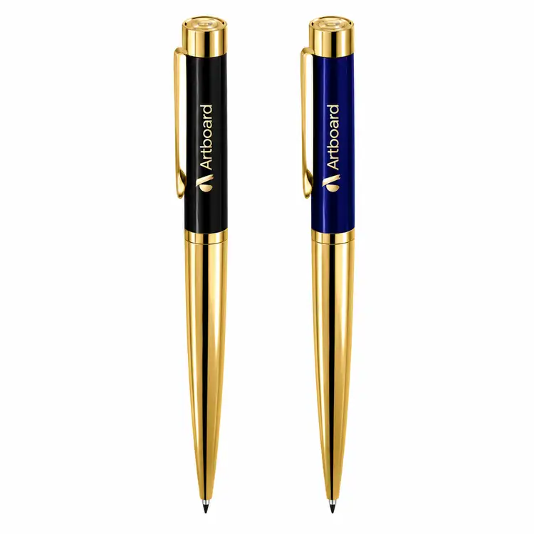 Garland Executive Emblem Monogram Empire Felt Tip Pen - Gold