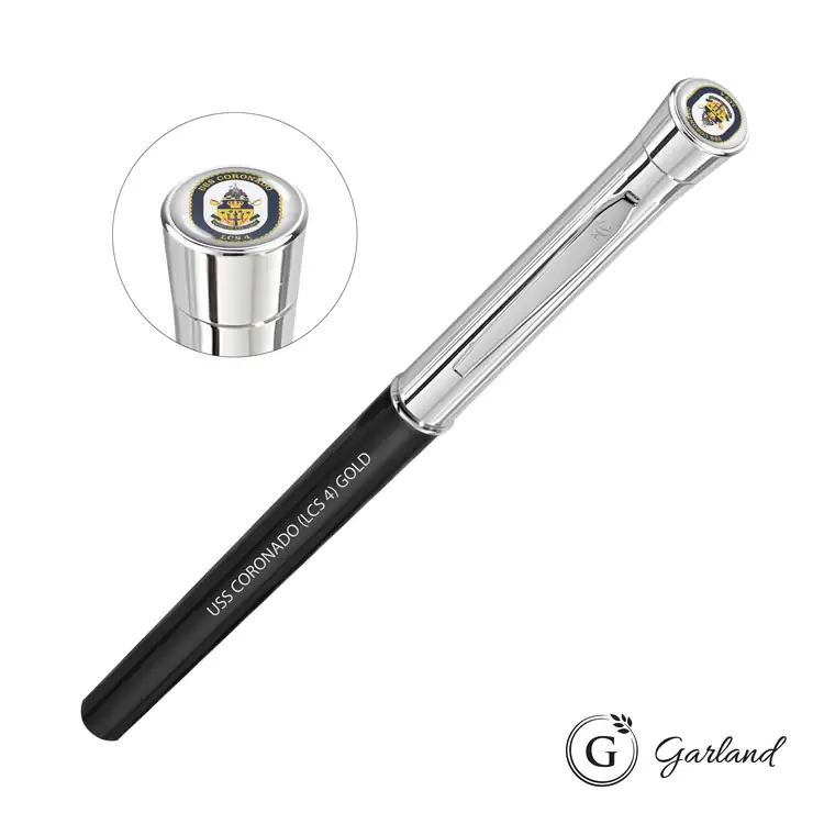 Garland Monogram Custom Empire Felt Tip Pen - Chrome #2