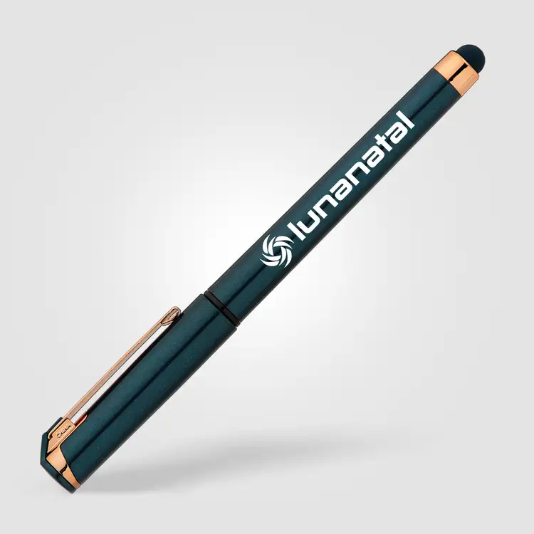 Islander Softy Pearl Rose Gold Gel Stylus Pen #6