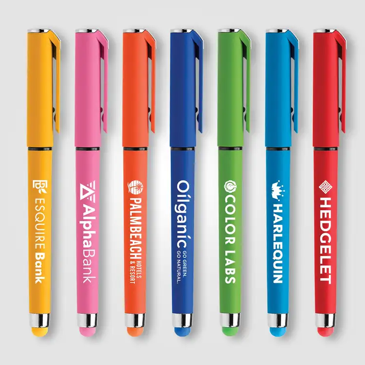 Stylo gel Islander Softy Brights avec stylet #2