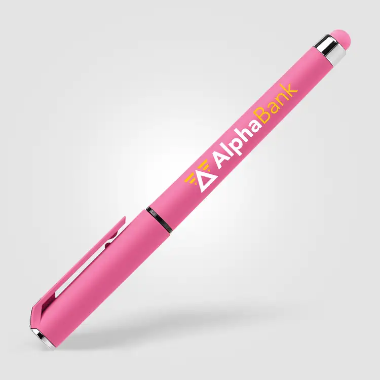 Stylo gel Islander Softy Brights avec stylet #9
