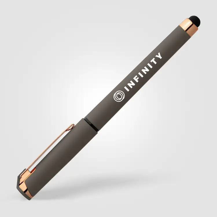 Islander Softy Rose Gold Gel Pen with Stylus #10