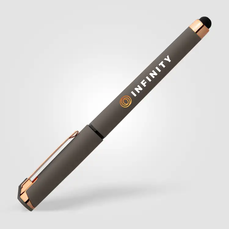 Islander Softy Rose Gold Gel Pen with Stylus #9