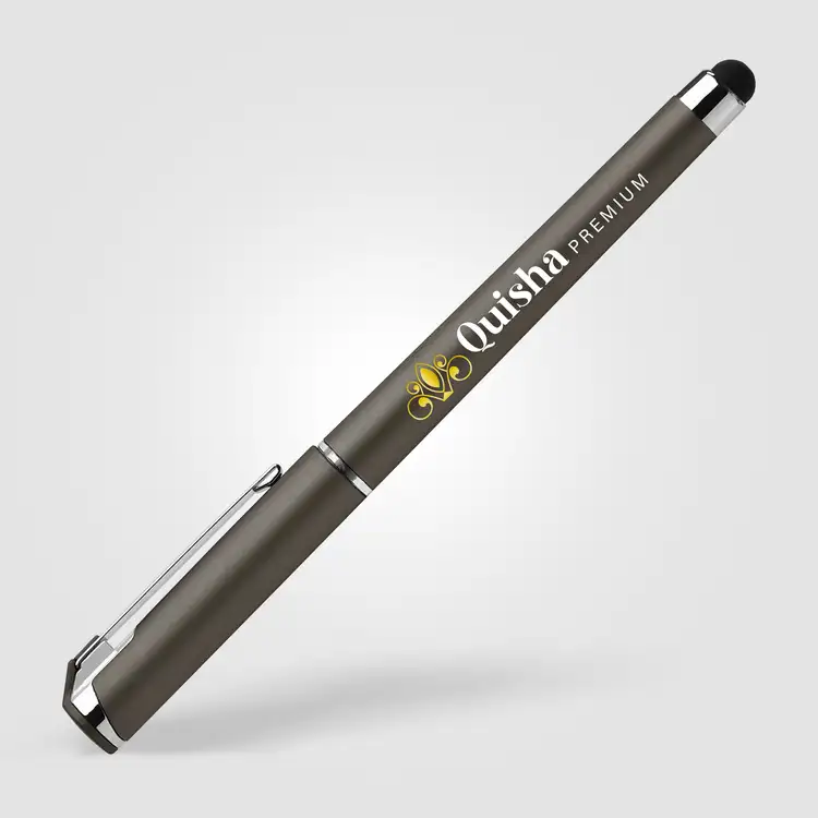 Stylo gel Islander Softy métallique avec stylet #5