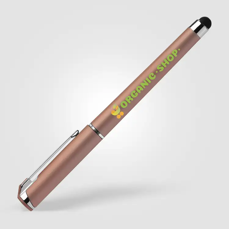 Stylo gel Islander Softy métallique avec stylet #7