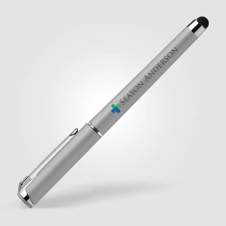 Stylo gel Islander Softy métallique avec stylet #9