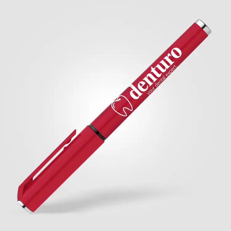 Islander Recycled Plastic Monochrome Gel Grip Pen #10