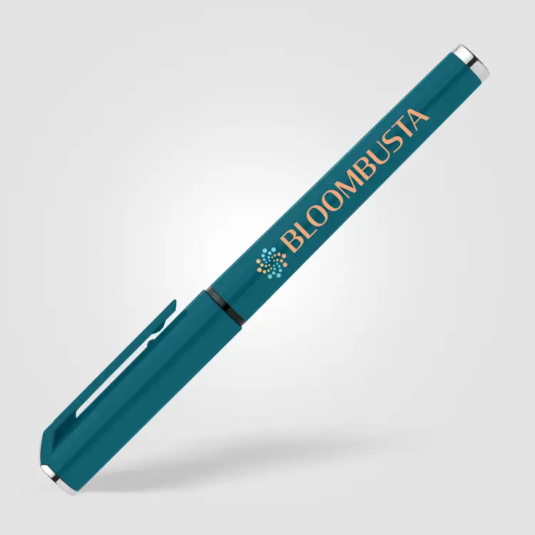 Islander Recycled Plastic Monochrome Gel Grip Pen #11
