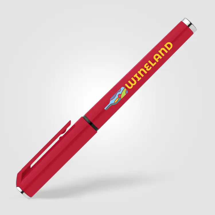 Islander Recycled Plastic Monochrome Gel Grip Pen #9